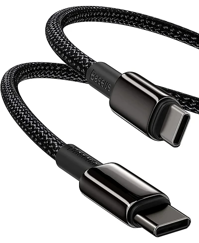 Baseus Usb C Cable, 3.3ft 100W Fast Charging Usb C to Usb C Cable, Braided Usb Type C Charger Cable