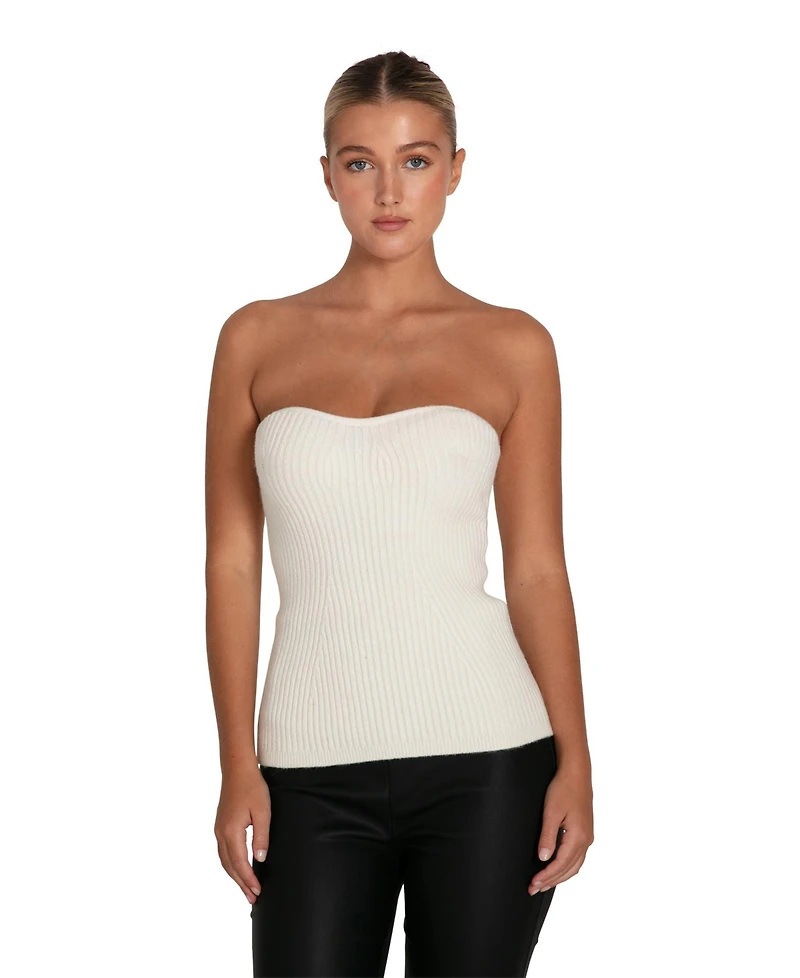 Belle & Bloom Women's Distant Memories Knit Bustier