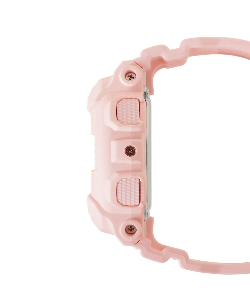 G-Shock Women's Baby-g Pink Resin Watch, 43.4mm