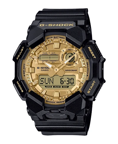 G-Shock Men's Black Resin Watch, 51.9mm