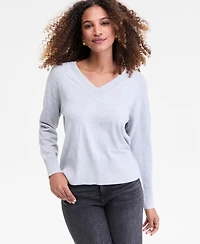 I.n.c. International Concepts Women's V-Neck Sweater, Macy's Exclusive