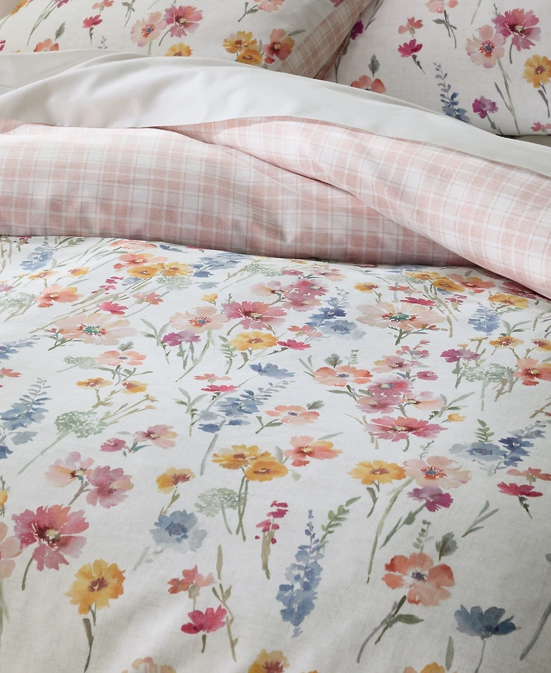 Charter Club Flora 3-Pc. Duvet Cover Set, Full/Queen, Macy's Exclusive