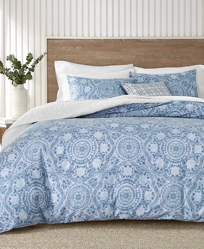Charter Club Lyra Medallion 3-Pc. Comforter Set, Full/Queen, Macy's Exclusive