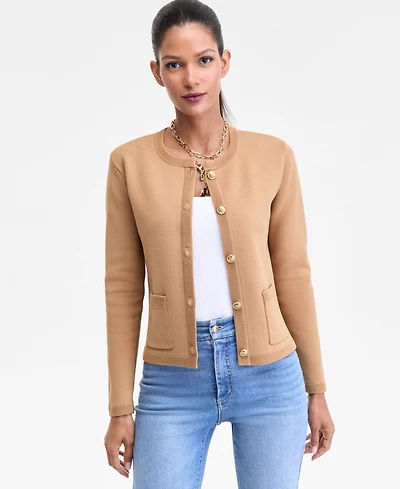I.n.c. International Concepts Women's Structured Cardigan Jacket, Macy's Exclusive