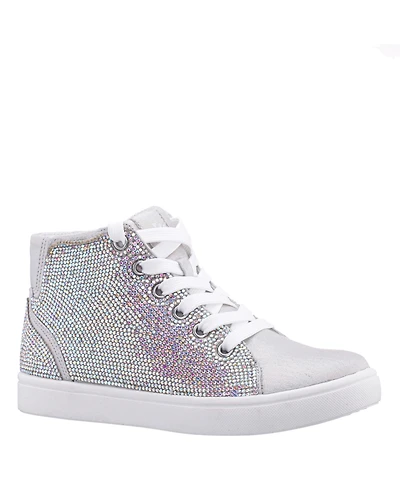 Nina Big Girls Kula Crystal High Top Sneakers