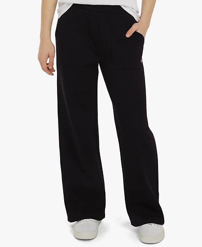 Champion Big Girls Fleece Wide-Leg Pants
