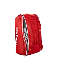 Wilson Super Tour Red 15-Pack Tennis Bag - Red