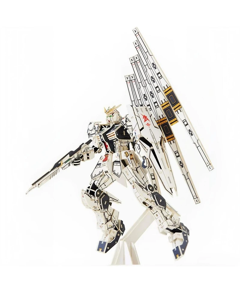 Flash Popup 3D Diy Puzzle: Rx-93 v-Gundam si-gu-mi Pro: Premium Mobile Suit