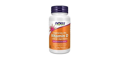 Now Foods Vitamin D ,1000 Iu ,120 Veg Caps