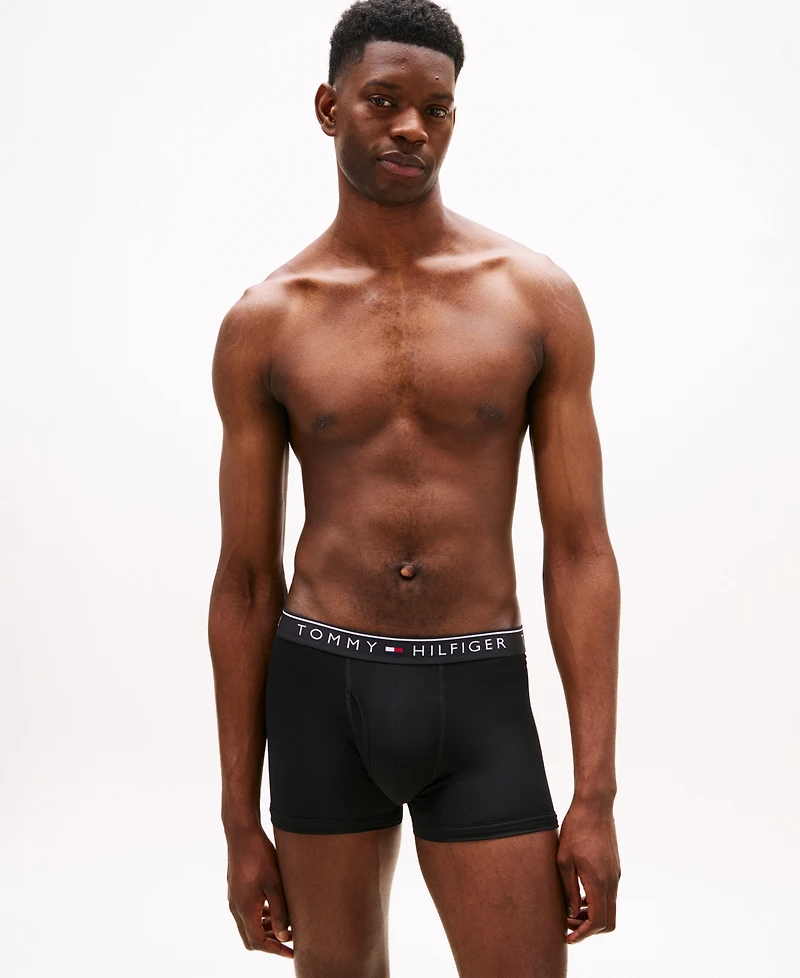 Tommy Hilfiger Men's 3-Pack Micro Moisture-Wicking Trunks Set
