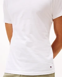 Tommy Hilfiger Men's 3-Pack Cotton Classics Short Sleeve Crewneck Undershirts Set