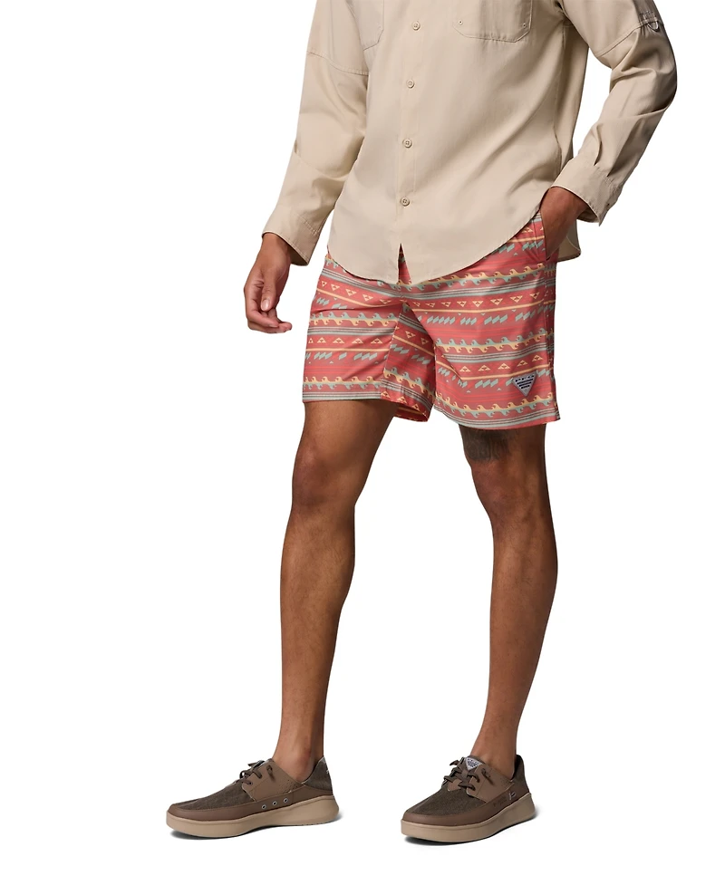 Columbia Men's Performance Fishing Gear Rambler Printed Water Shorts
