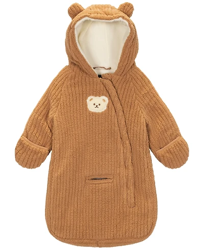 S Rothschild & Co Baby Boys Teddy Plush Corded Carbag
