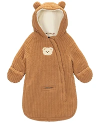 S Rothschild & Co Baby Boys Teddy Plush Corded Carbag
