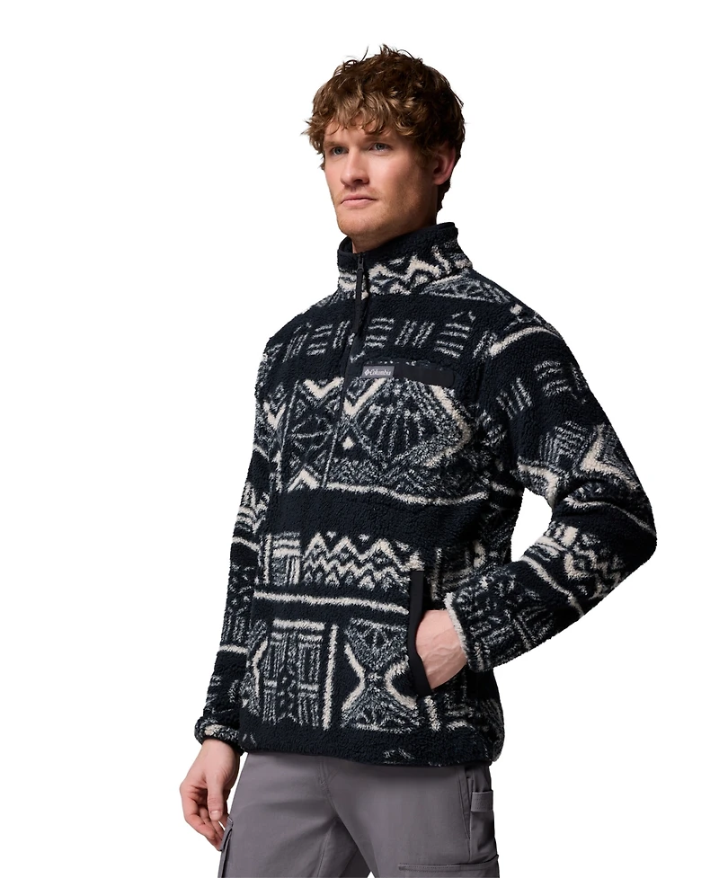 Columbia Men's Rugged Ridge High Pile Half Zip Jacket