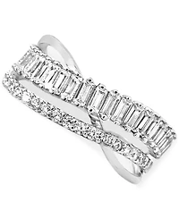 Giani Bernini Cubic Zirconia Double Row Ring, Created for Macy's