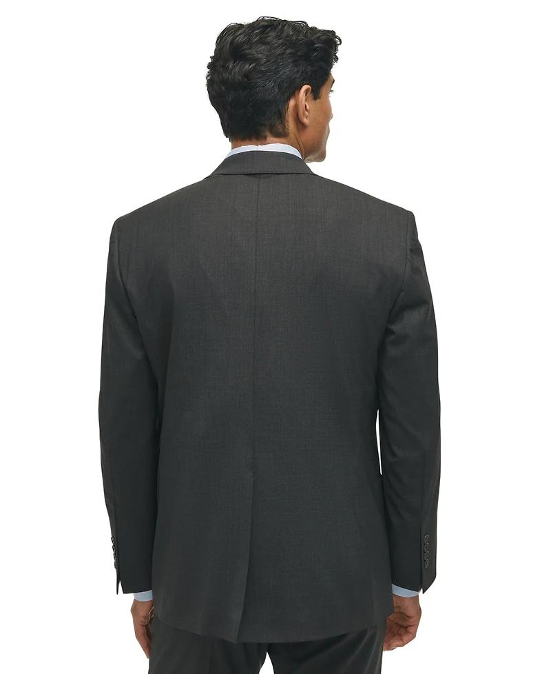 B by Brooks Brothers Men's Classic-Fit Stretch Wool Blend Suit Separates Jacket