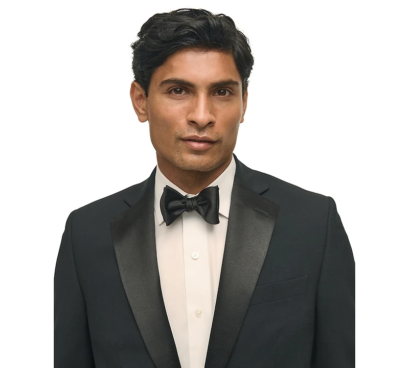 B by Brooks Brothers Men's Classic-Fit Wool Blend Tuxedo Suit Separates Jacket