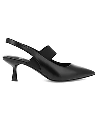 Mia Women's Nicolette Slingback Kitten Heel Pumps