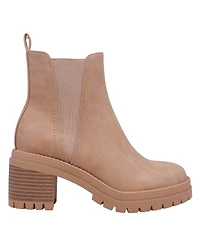 Mia Women's Adea Chelsea Lug Sole Booties