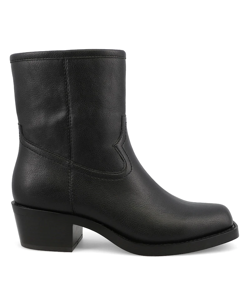 Mia Women's Dagny-s Square Toe Western Style Boots