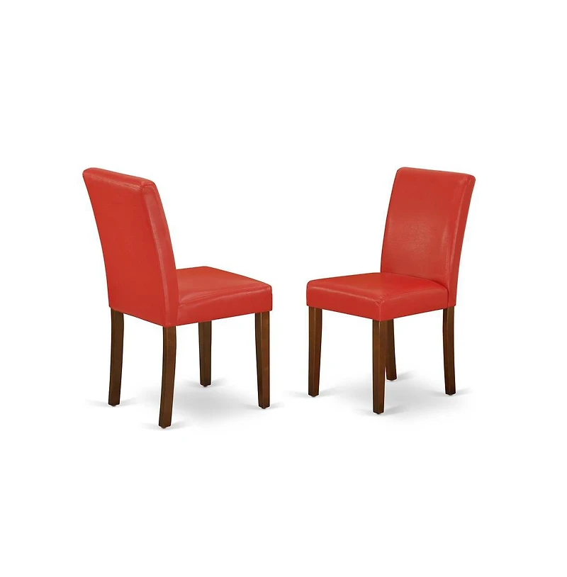 East West Furniture Dining Room Set Mahogany