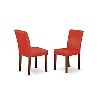 East West Furniture Dining Room Set Mahogany