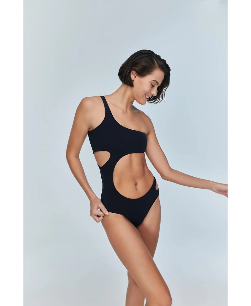 Jendue Women's ocean-cutout-swimsuit