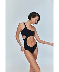 Jendue Women's ocean-cutout-swimsuit
