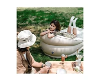 Naturehike Self Inflatable Sofa with pillow,Ergonomic,Skin Friendly,Fast Inflation,Portable Blow Up Sofa Chair for Camping Tent Home Use