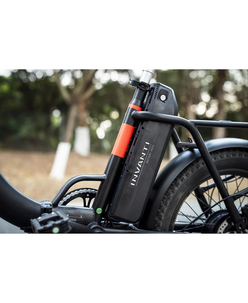5th Wheel Tide 2 500W Folding Utility Electric Bike - Black