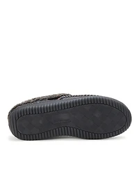 Dearfoams Men's Marshall Microsuede Moccasin Toe Clog House Shoe Slipper