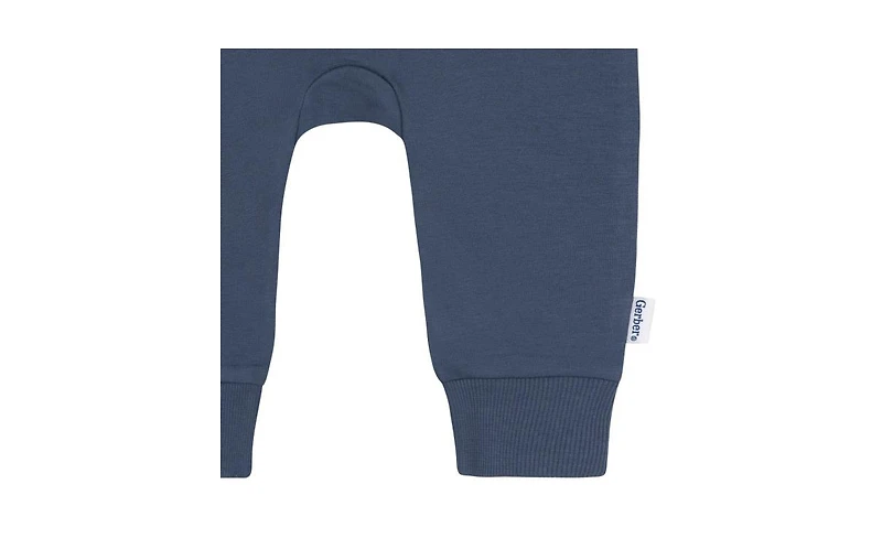 Gerber Baby Boys 3-Pack 0M-18M Leafless Tree Jogger Pants