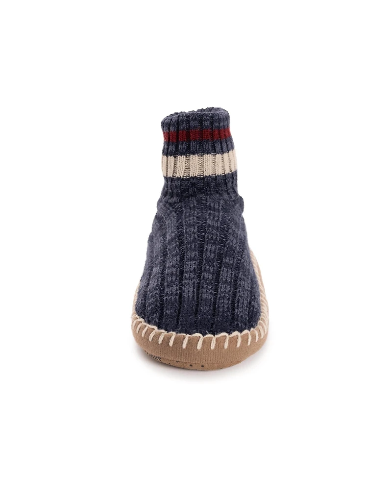 Muk Luks Men's Cuff Bootie Slipper
