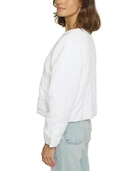 Central Park West Women's Quilted Tencel Jacket