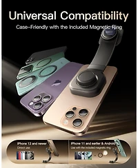 Baseus for MagSafe Car Mount, Magnetic Phone Holder for Car, Car Mount Phone Holder for All Dashboard, Cell Phone Holder