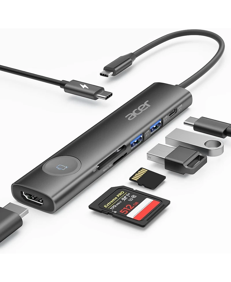 Acer 7-in-1 Usb-c Hub Multiport Adapter