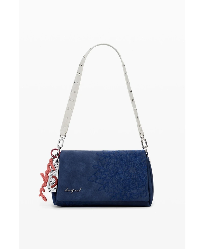 Desigual Women's Small crossbody bag with mandala embossing