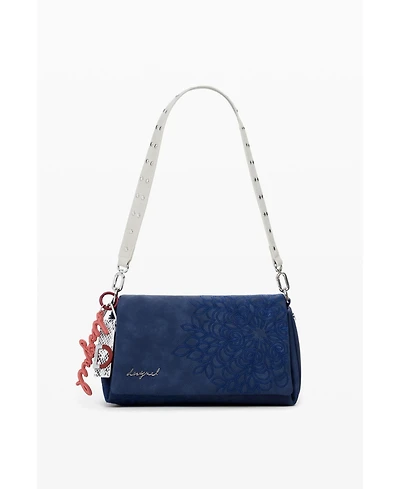Desigual Women's Small crossbody bag with mandala embossing
