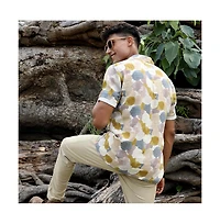 Campus Sutra Men's Multicolour Abstract Print Shirt
