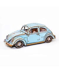 Flash Popup 3D Diy Puzzle: 1949 Vw Beetle Type 1 Wa-Gu-Mi Color Version
