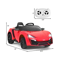 Akiudex Kids Electric Ride On Car with Remote Control and MP3 Player