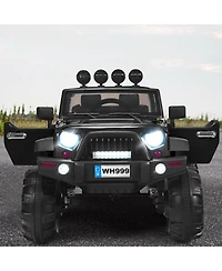 Akiudex Kids Electric Ride On Truck with Remote Control and Music Player