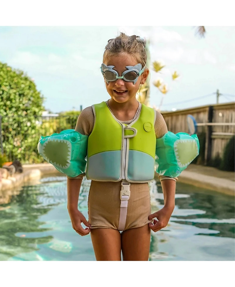 Sunnylife Mini Swim Goggles: Salty The Shark