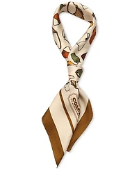 Coach Originals Printed Silk Square Scarf