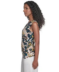 Calvin Klein Women's Sleeveless V-Neck Top