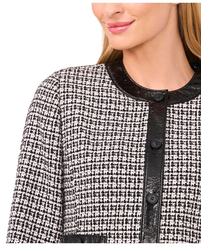 CeCe Women's Flap Pocket Jacket