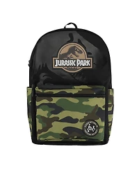 Jurassic Park Ingen Camo Adult 17" Backpack and Lunch Tote Set