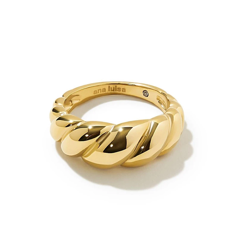Ana Luisa Gold Twist Ring