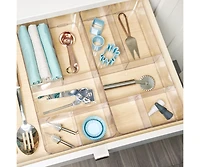 iDesign Interlocking Divided Drawer Organizer